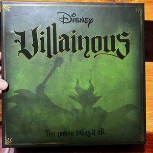 Disney Villainous Strategy Game - Purple and Black